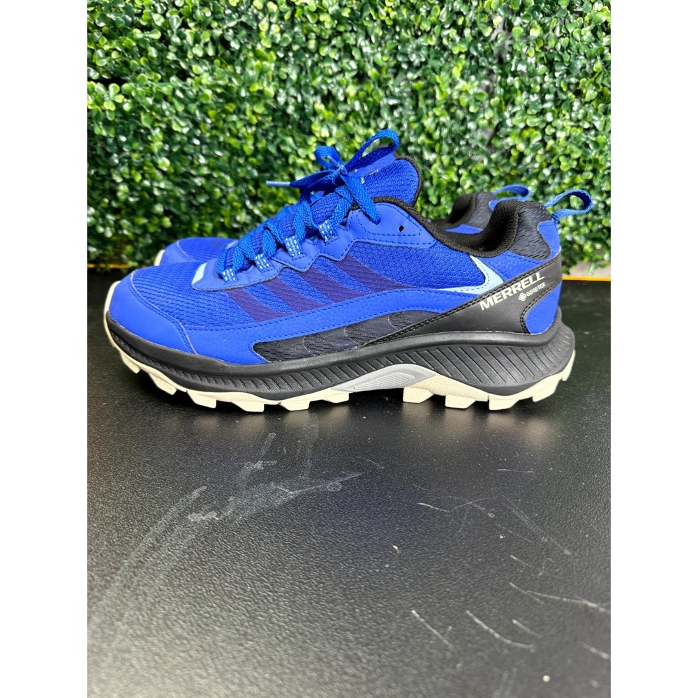 Merrell Speed Strike 2 GTX J038085 Mens US 11.5 Trail Running Shoes Blue Sneaker